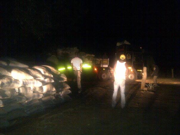 Post-harvest storage — Sally's grain store, Zambia